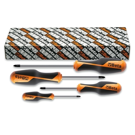 BETA Screwdriver Set, 1262/S4, 4 pcs. 012620304